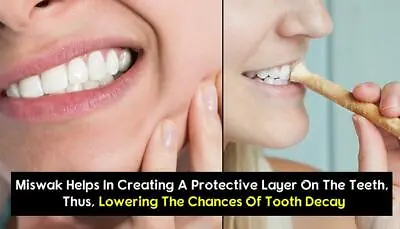 $8.99 • Buy Miswak Sewak Peel 100% Natural Toothbrush And Chewing Sticks For Whitening Teeth