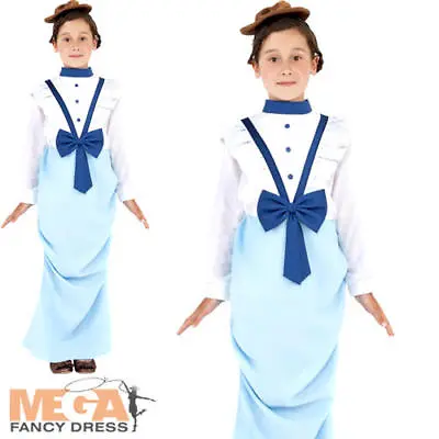 £16.99 • Buy Posh Rich Victorian Girls Fancy Dress School World Book Day Childrens Costume
