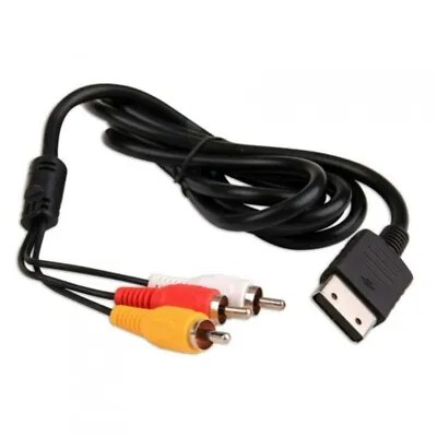 Cable Of Video For Sega Dreamcast Dream Cast Image TV Out Rca Colours Dc Audio • $23.46