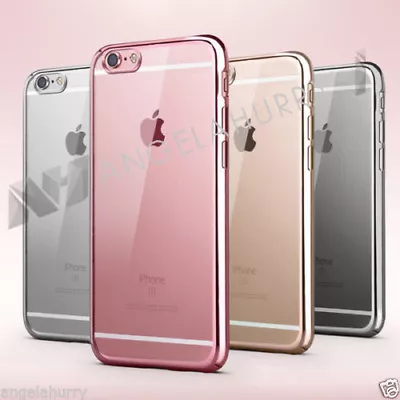 IPhone 6 6S 7 8 Plus Case New Crazy Thin Clear Slim Gel Cover For IPhone • $3.95