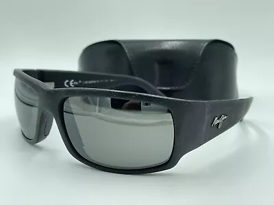 MAUI JIM WORLD CUP MJ266-02MR Black / Neutral Grey POLARIZED AUTHENTIC ITALY • $69