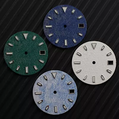 Snowflake Surface Modified Dial NH35 NH36 Watch Dial For NH35 NH36 4R Movement • $35.19