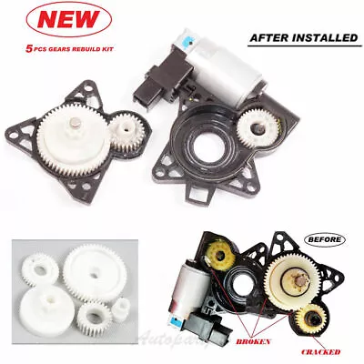 RK1009 Power Window Motor Gear Regulator 5PCS For Mazda 3 5 6 C-X7 CX-9 RX8 • $8.59