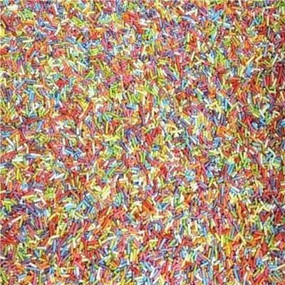 £2.20 • Buy Bright Rainbow Matt Sugar Strands Cupcake / Cake Decoration Sprinkles Toppers