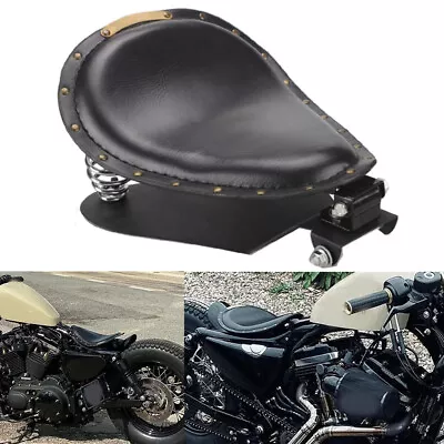 For Yamaha V Star 1300 1100 950 650 Bobber Motorcycle Solo Seat 3  Spring Base • $65.92