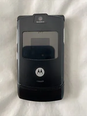 Motorola RAZR V3 - Black Cell Phone (Cingular) - Untested Free Returns • $19.99