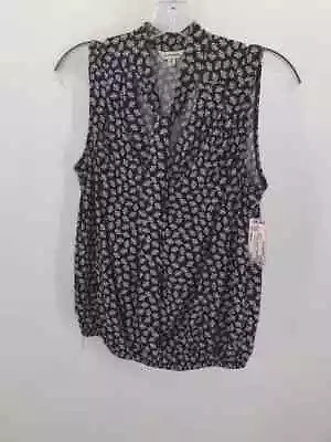 Pre-Owned Max Studio Black Size Medium Printed Tank Top • $18.39