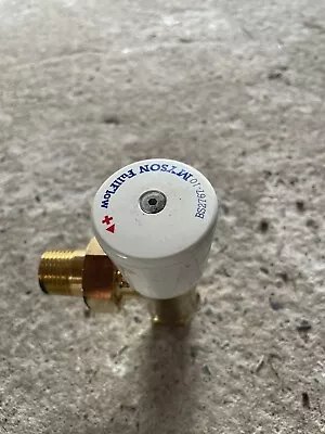 Myson Full Flow 15mm Brass Radiator Valve • £14