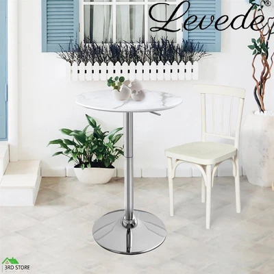 $77.40 • Buy Levede Bar Table Swivel Counter Dining Table Furniture Cafe Outdoor Round Edge