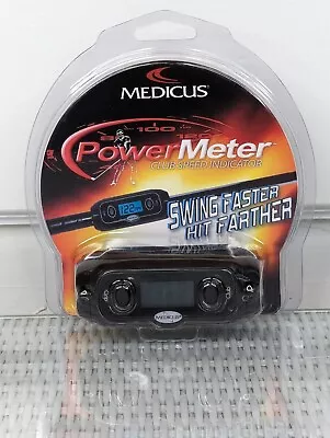 Medicus Power Meter Golf Club Speed Indicator Swing Faster Hit Farther New NIB • $59.99