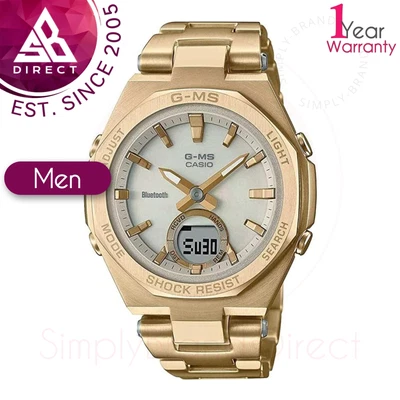 £224.08 • Buy Casio Baby-G Solar Powered Bluetooth Watch With Gold Stainless Steel Bracelet