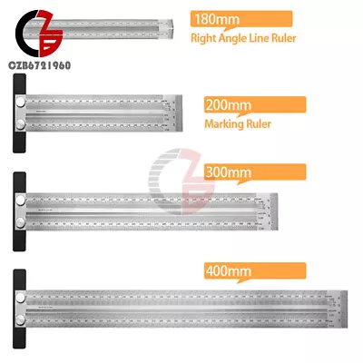 Hole Ruler Woodworking Scribing Ruler Scale Ruler High-precision Stainless Steel • $6.49