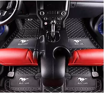Fit For Ford Mustang Coupe Convertible Custom Luxury Waterproof Car Floor Mats • $97.01
