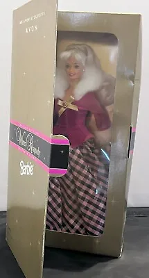 Vintage Avon Exclusive Winter Rhapsody Barbie Doll Figure 1996 Mattel New • $9