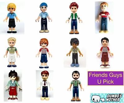 Lego Friends Minifigure People Male Dad Son Boy Matthew Henry Heartlake Hospital • $11.95