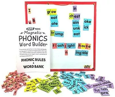 Mfm Toys Magnetic Phonic Word Builder 170 Magnetic Tiles • $33.99