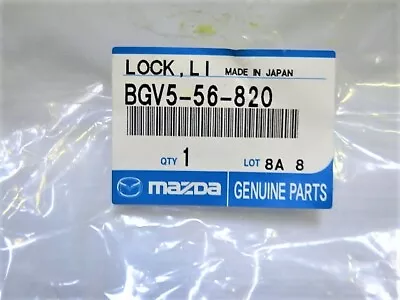 New Genuine OEM Mazda BGV5-56-820 Trunk Lid Lock Latch 2010-2013 Mazda 3 • $140.51