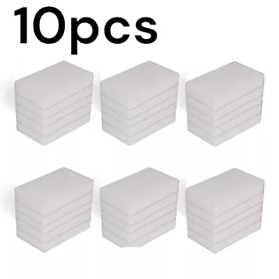 10 X Magic Cleaning Sponge Eraser Stain Remover Melamine Cleaning Foam Pads Dish • £2.79