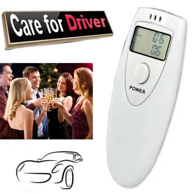 £7.89 • Buy Professional Digital Alcohol Breath Breathalyser Breathalyzer Tester Detector