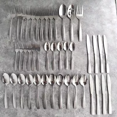 Cambridge Stainless Flatware Madison Lot Of 43 Pieces • $55