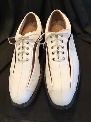 Mens Footjoy Icon Golf Shoes SZ 10 Leather Uppers • $69.95