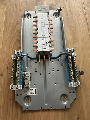 Mem Eaton Memshield Pan Distribution Board Box Fuse 6 Way 3 Phase ETN Busbar • £99.99