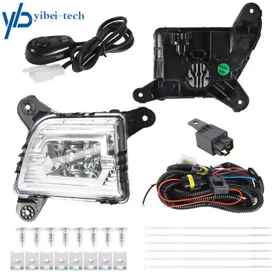 Fog Light LED Lamps W/Harness Switch Kits For 2019-2021 Chevrolet Silverado 1500 • $54.28