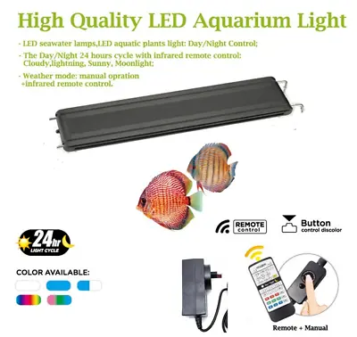 95 -120 CM Aquarium LED Lighting 3ft/4ft Marine Aqua Fish Tank Light Sunset • $75