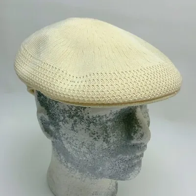 Men’s Kangol Cream Tropic 504 Ventair Hat • $89