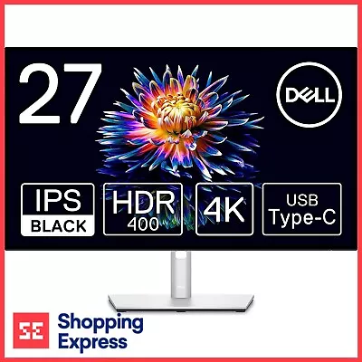 Dell 27  LED U2723QE 16:9 4K UHD 3840 X 2160 IPS Monitor With USB Type-C Docking • $729