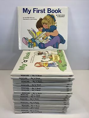 Lot Of 24 My First Steps To Reading Books Jane Belk Moncure 1991 Missing “C” Boo • $57.88