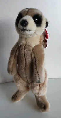 MEERCAT Cuddly Toy. Keel Toys Ltd Freestanding Surface Washable 35cms With Tags • £4.99