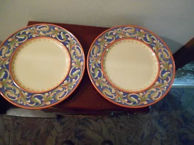 2 PFALTZGRAFF POTTERY - VILLA DELLA LUNA - Dinner Plates 3793 • $29.99