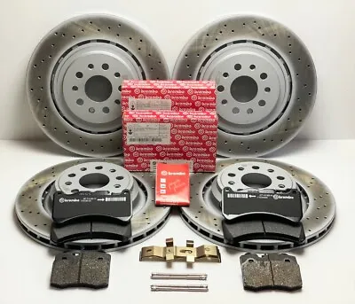 Maserati Ghibli SQ4 Quattroporte AWD Front & Rear Brake Pads & Rotors 2017 + • $1150