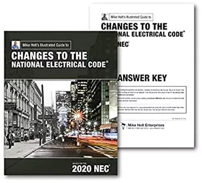 Mike Holt's Illustrated Guide To Changes To The 2020 NEC Paperbac • $54.95