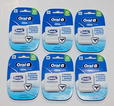 Oral-b Glide Pro-health Original Floss Dental Floss 54.6 Yards lot (6)  • $39.99