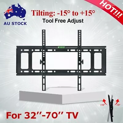 $18.95 • Buy TV Wall Mount Bracket Tilt Slim LCD LED 32 40 42 47 50 55 60 62 65 70 75 Inch