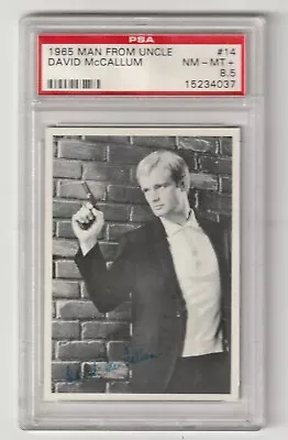 1965 Man From UNCLE #14 David McCallum As Illyia Kuryakin PSA 8.5 NM-MT+ • $45