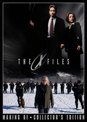 2 DVD Set The X-Files RARE Press Kit TV Promo Collectible Duchovny Anderson 5 Hr • $19.97