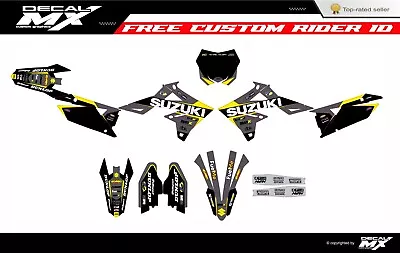 Fits Suzuki RMZ 250 2019 To 2024 RMZ450 2018 To 2024 Graphic Kit Decals Stickers • $128.24