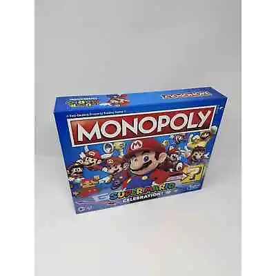 Hasbro Monopoly Super Mario Celebration Edition Board Game NEW IN BOX! • $26.95