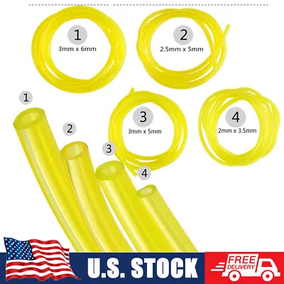 $8.46 • Buy 4PCS Petrol Gas Fuel Line Hoses Tubing 0.08  1/8  3/32  For Blowers Chainsaws