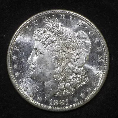 1881-s Morgan Silver Dollar - **knockout Gem Bu!** - **fresh From Bank Roll!** • $48.88