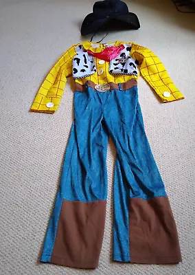 £8.99 • Buy Boys Disney @ George Toy Story Woody Dressing Up/ Fancy Dress Costume 7-8 Years