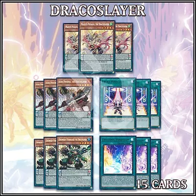 DRACOSLAYER DECK 15 |  Majesty Ignis Dinomight Dragonic Extra DABL MP23 YuGiOh • $4