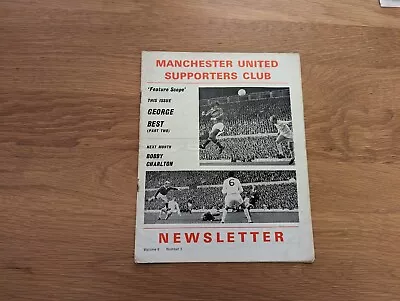 Manchester Utd Supporters Club Newsletter - Vol 3 Number 2 • £3.99