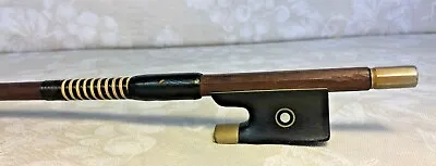 Vintage Round Shafted Violin Bow Unknown Maker Germany • $90.30