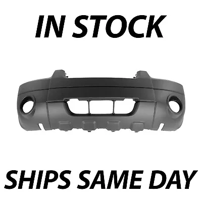 $123.67 • Buy NEW Textured Front Bumper Cover Fascia For 2005 2006 2007 Ford Escape XLT W/ Fog