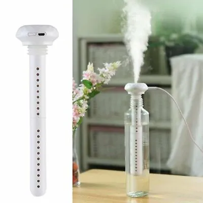 $13.35 • Buy Portable Mini Air Humidifier Aroma Essential Oil Diffuser For Home Car USB Fog