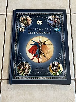 $100 • Buy Anatomy Of A Metahuman DC Comics Hardcover Book By S.D Perry LIKE NEW & RARE